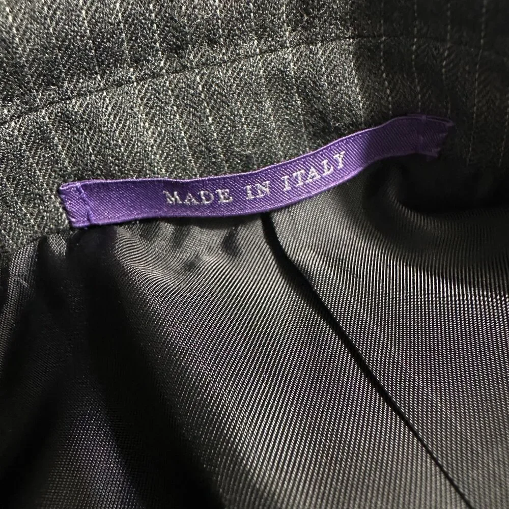 RALPH LAUREN PURPLE LABLE Douglas Handmade in ITALY Mens Blazer Sport Coat 40R